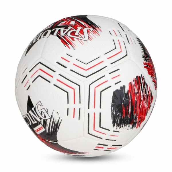 SPALDING ΜΠΑΛΑ ΠΟΔΟΣΦΑΙΡΟΥ TF-300 MACHINE STITCHED ΚΟΚΚΙΝΟ SIZE 5