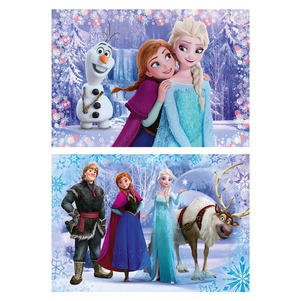 CLEMENTONI KIDS PUZZLE SUPER COLOR FROZEN 2X20 pcs