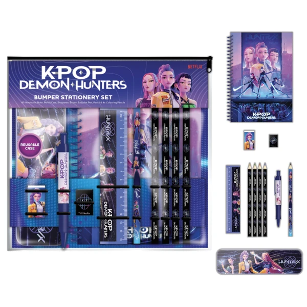 K-POP DEMON HUNTERS STATIONERY SET