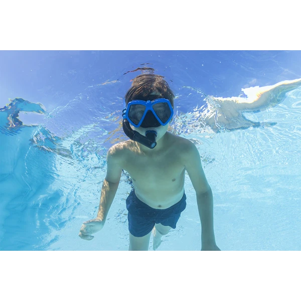 BESTWAY SET MASK & SNORKEL DOMINATOR BLUE-BLACK