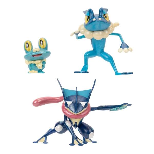 POKEMON ΦΙΓΟΥΡΕΣ ΕΞΕΛΙΞΗΣ 3 τεμ. - FROAKIE,FROGADIER,GRENINJA