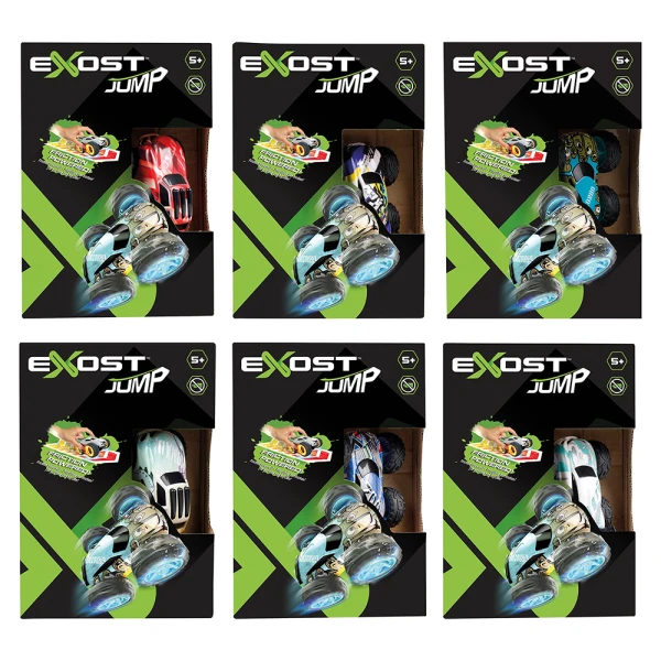 EXOST JUMP ΑΥΤΟΚΙΝΗΤΟ FRICTION ΧΩΡΙΣ ΜΠΑΤΑΡΙΕΣ - 6 ΣΧΕΔΙΑ
