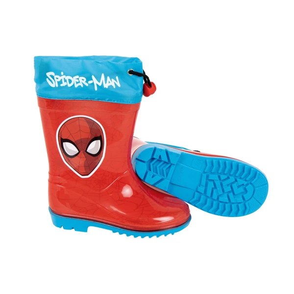 ΠΑΙΔΙΚΕΣ ΜΠΟΤΕΣ ΒΡΟΧΗΣ ΚΟΚΚΙΝΟ SPIDERMAN