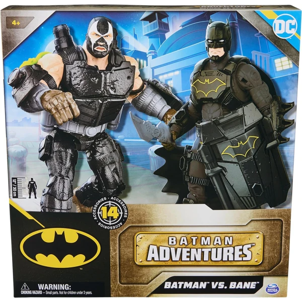 BATMAN ADVENTURES ΣΕΤ ΜΑΧΗΣ BATMAN vs BANE ΜΕ ΑΞΕΣΟΥΑΡ