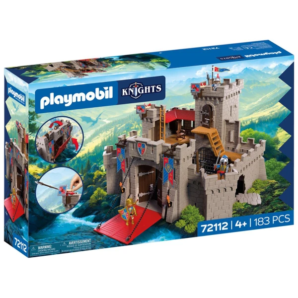 PLAYMOBIL KNIGHTS ΜΕΓΑΛΟ ΚΑΣΤΡΟ ΛΕΟΝΤΟΚΑΡΔΩΝ ΙΠΠΟΤΩΝ
