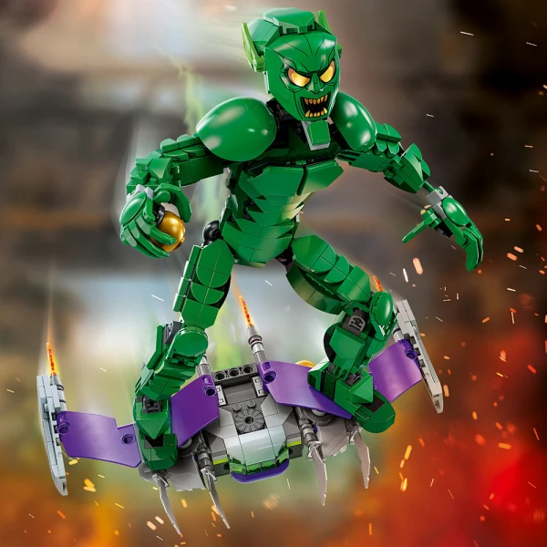 LEGO® MARVEL ΦΙΓΟΥΡΑ ΚΑΤΑΣΚΕΥΗΣ ΓΚΡΙΝ ΓΚΟΜΠΛΙΝ