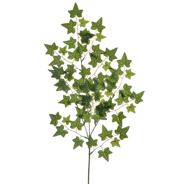 ARTIFICIAL GREEN LEAVES STEM 65 cm