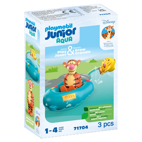 PLAYMOBIL JUNIOR DISNEY AQUA Η ΦΟΥΣΚΩΤΗ ΒΑΡΚΟΥΛΑ ΤΟΥ ΤΙΓΡΗ