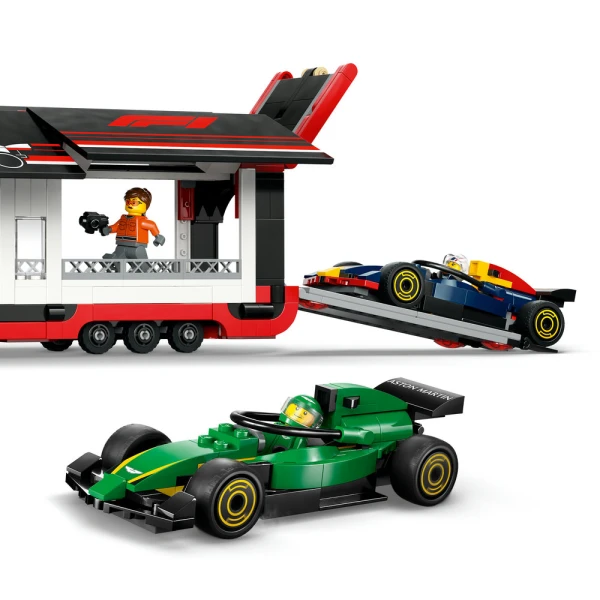 LEGO® CITY F1® TRUCK WITH RB20 & AMR24 F1® CARS