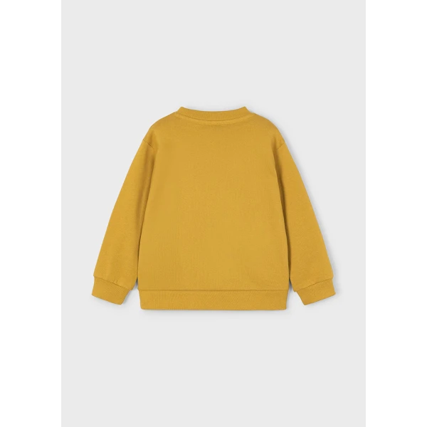MAYORAL SWEATSHIRT EMBROIDERY MUSTARD 