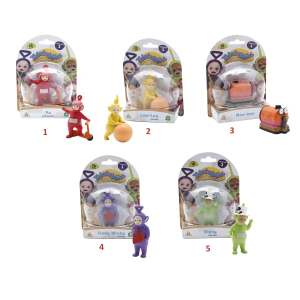 COLLECTIBLE FIGURES TELETUBBIES - 5 DESIGNS