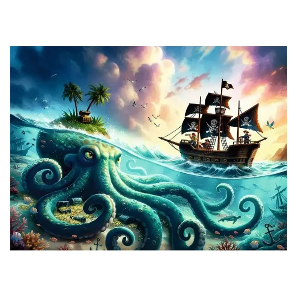 RAVENSBURGER PUZZLE 100XXL pcs PIRATES