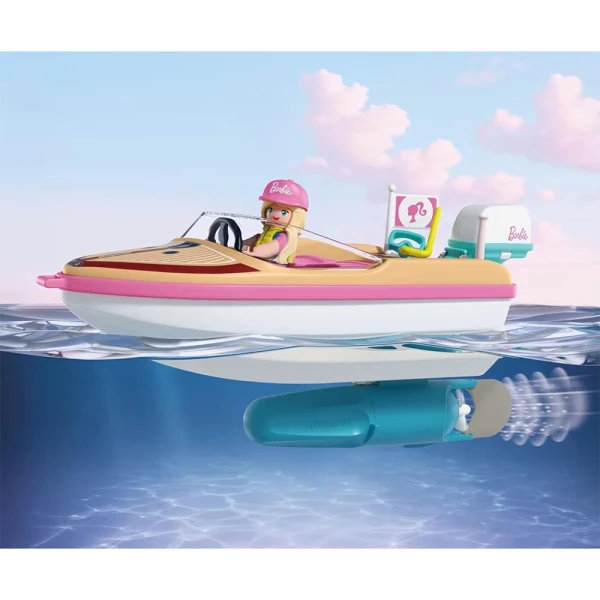 PLAYMOBIL X BARBIE ΤΑΧΥΠΛΟΟ ΣΚΑΦΟΣ
