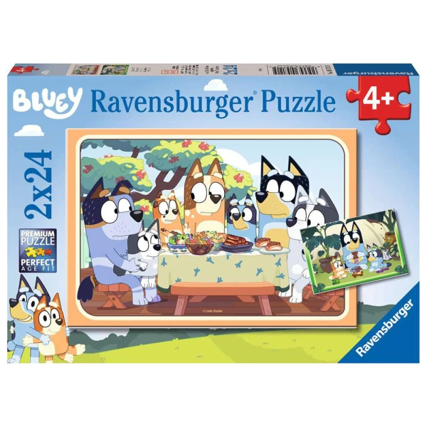 RAVENSBURGER ΠΑΖΛ 2X24 τεμ. BLUEY