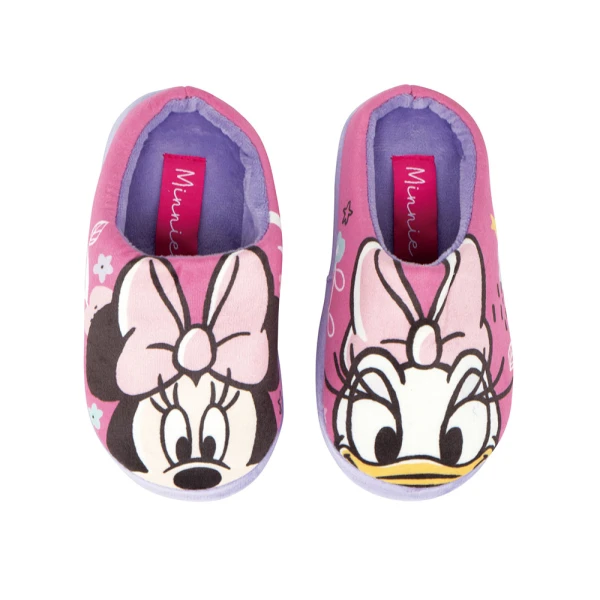 KIDS SLIPPERS WITH HARD SOLE - MINNIE