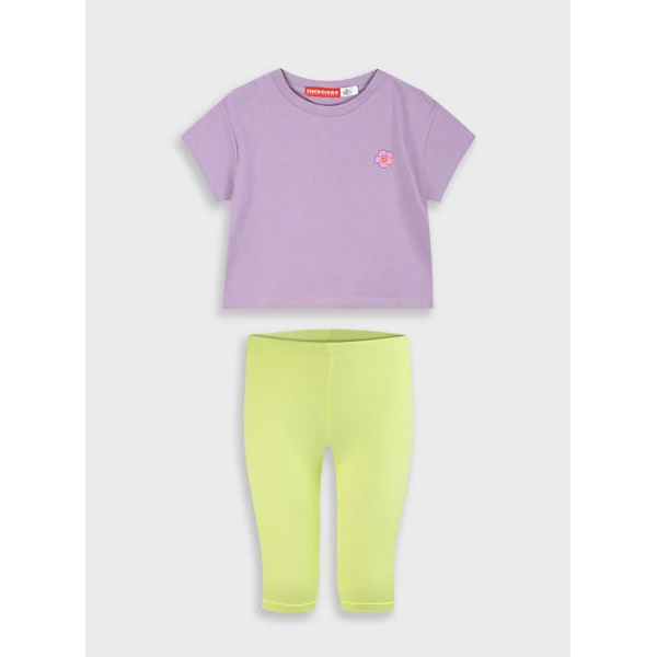ENERGIERS SET GIRL BEBE NEON GREEN