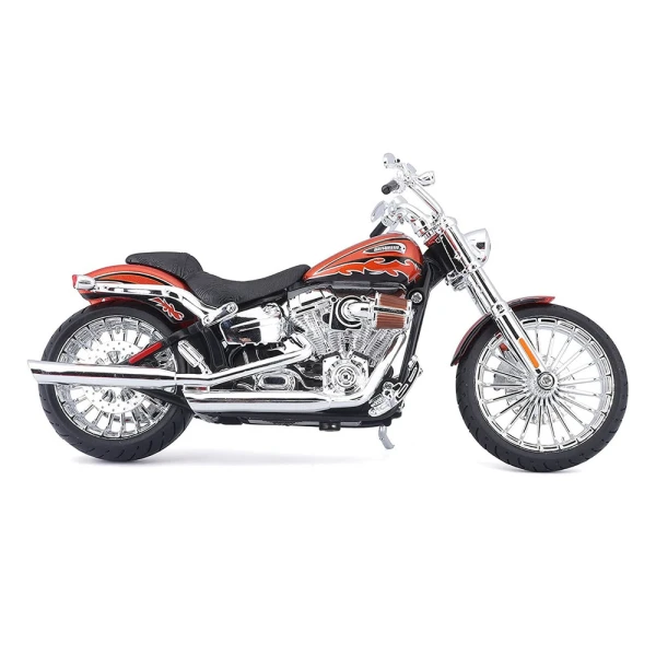 MAISTO 1:12 H-D MOTORCYCLES 2014 CVO BREAKOUT MET ORANGE