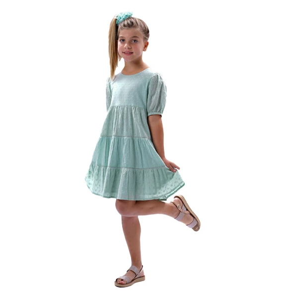 ENERGIERS GIRL\'S DRESS PEANUT