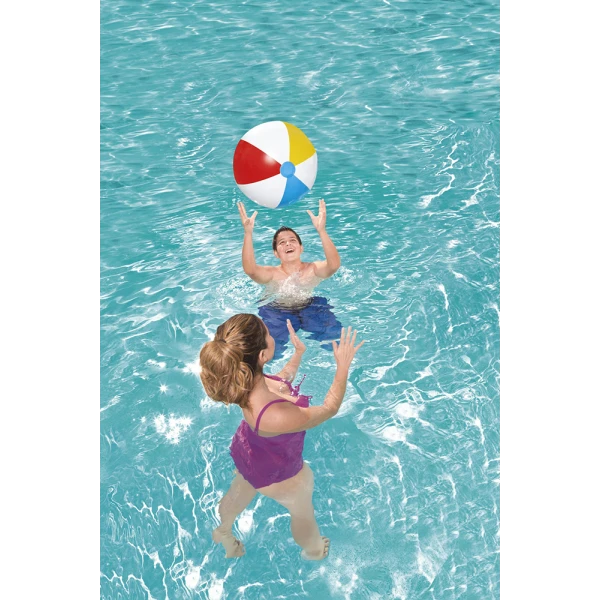 BESTWAY INFLATABLE BEACH BALL 61 cm 3-COLOURED