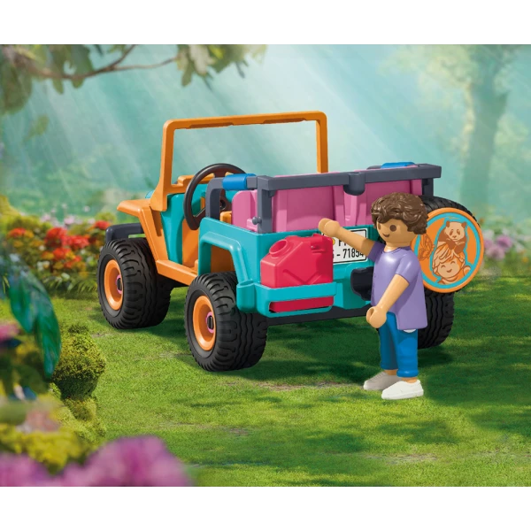 PLAYMOBIL ANIMALS & FRIENDS 4Χ4 VEHICLE