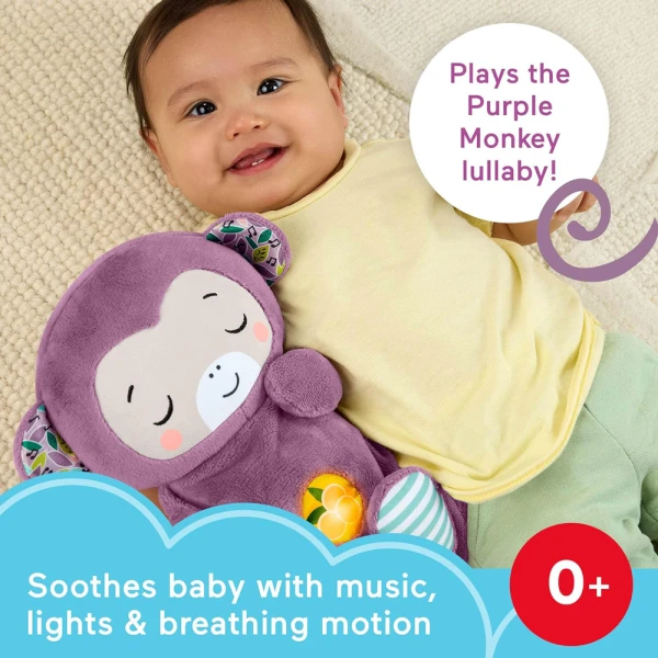 FISHER PRICE ΜΑΪΜΟΥΔΑΚΙ ΑΓΚΑΛΙΑΣ ΜΕ ΚΙΝΗΣΗ ΑΝΑΠΝΟΗΣ & ΜΟΥΣΙΚΗ