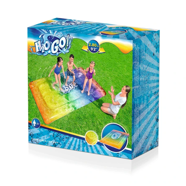 BESTWAY H2OGO ΣΤΡΩΜΑ ΝΕΡΟΥ 280Χ185 εκ. COLOR SPLASH BLOBZ