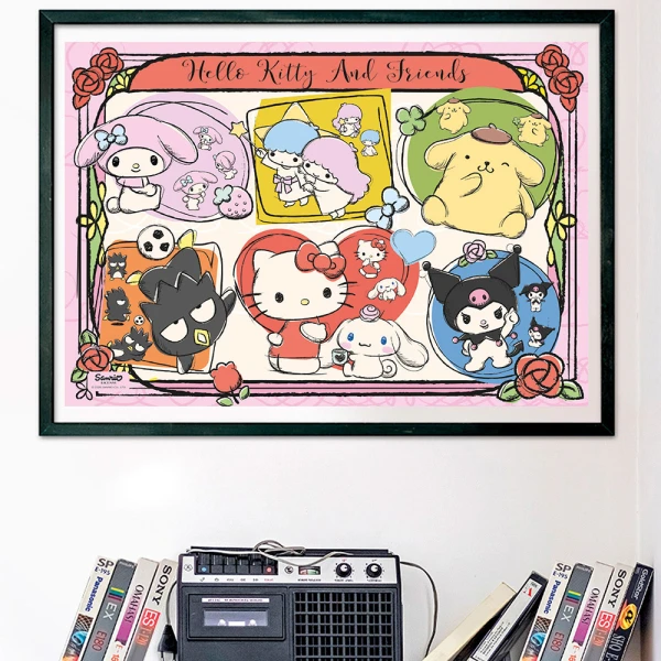 CLEMENTONI PUZZLE H.Q. HELLO KITTY 1000 pcs.
