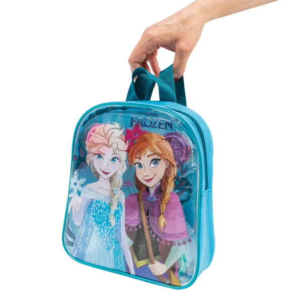 AS ΠΛΑΣΤΕΛΙΝΗ DISNEY FROZEN ΤΣΑΝΤΑ ΠΛΑΤΗΣ ΜΕ 4 ΒΑΖΑΚΙΑ - ΚΑΠΑΚΙΑ ΚΑΛΟΥΠΑΚΙΑ ΚΑΙ 5 ΕΡΓΑΛΕΙΑ 200g ΓΙΑ 3+ ΧΡΟΝΩΝ