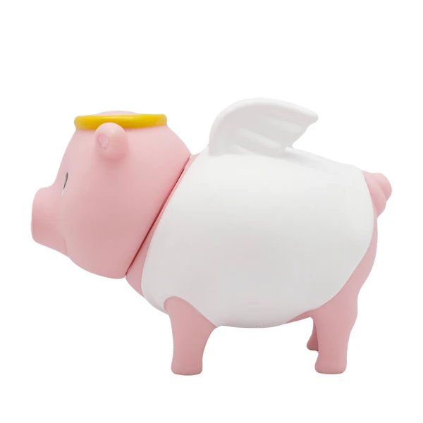 LILALU ΚΟΥΜΠΑΡΑΣ PIGGY ΡΟΖ ΦΥΛΑΚΑΣ ΑΓΓΕΛΟΣ