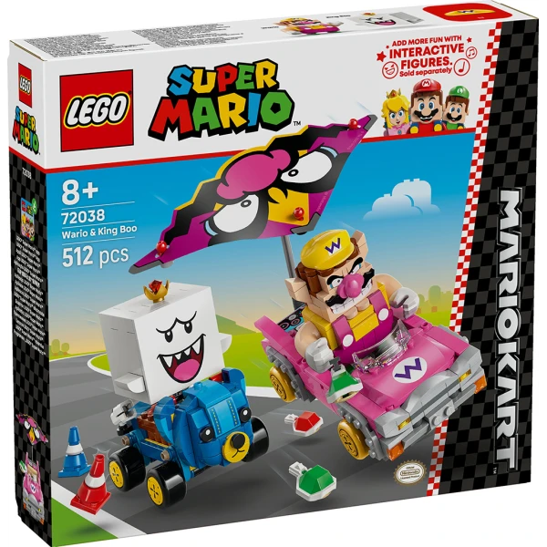 LEGO® SUPER MARIO™: MARIO KART™ – WARIO & KING BOO