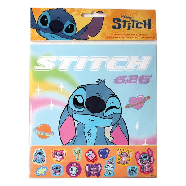 STICKER ALBUM WITH STICKERS STITCH