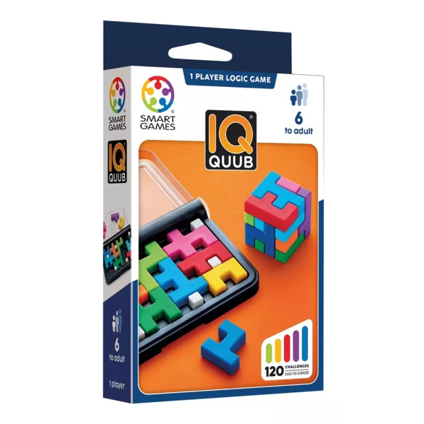 SMARTGAMES IQ QUUB – 120 CHALLENGES