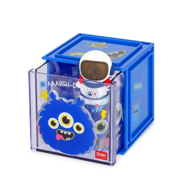 LEGAMI STACKABLE DESK STORAGE BOX - MONSTER