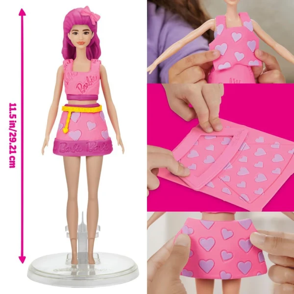 PLAY-DOH BARBIE HEARTS AND HAIR