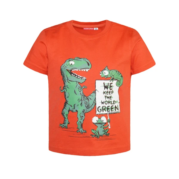 ENERGIERS BEBE BOY BLOUSE ORANGE
