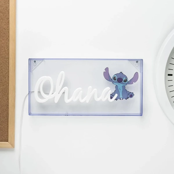 PALADONE DISNEY ΦΩΤΙΣΤΙΚΟ LED NEON STITCH OHANA (PP12800LS)