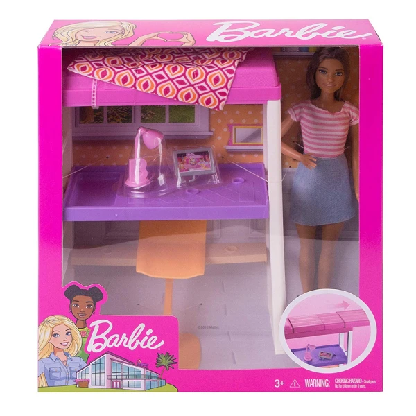 BARBIE ΔΩΜΑΤΙΟ ΜΕ ΚΟΥΚΛΑ - 2 ΣΧΕΔΙΑ