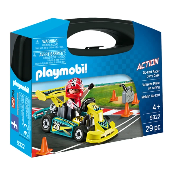 PLAYMOBIL ACTION GO-KART CARRY CASE