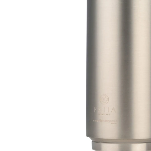 ESTIA HOME ART TRAVEL CUP 500ml - STEEL FLOW