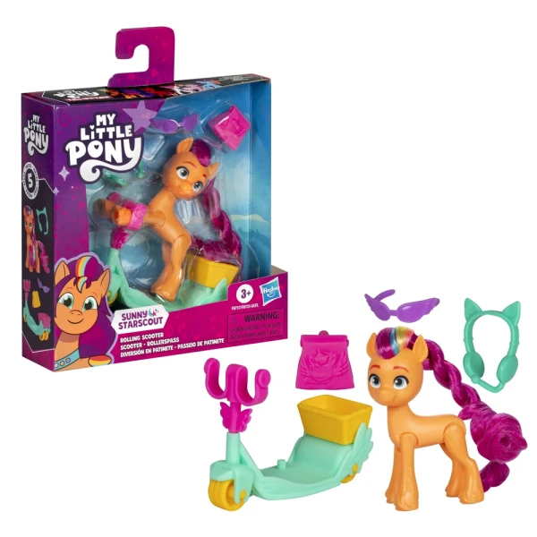 MY LITTLE PONY TELL TOUR TALE ROLLING SCOOTER - SUNNY STARSCOUT