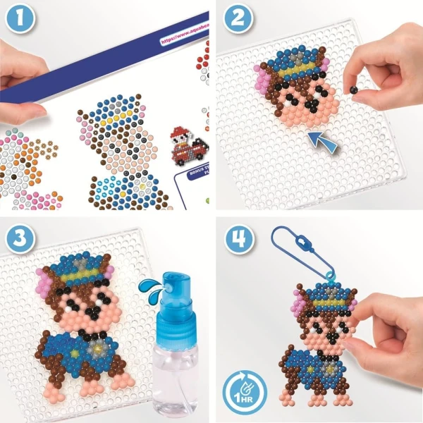 AQUABEADS PAW PATROL KEYCHAIN CRAFT KIT