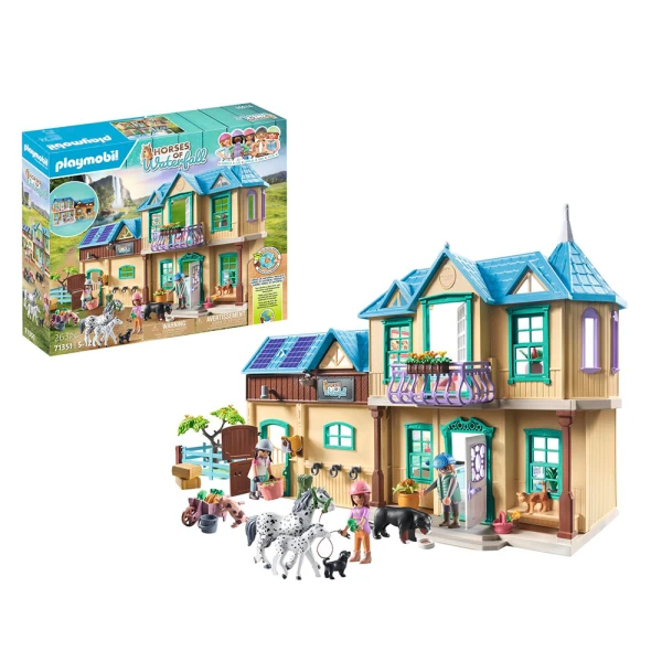 PLAYMOBIL HORSES OF THE WATERFALL ΜΕΓΑΛΟ ΡΑΝΤΣΟ