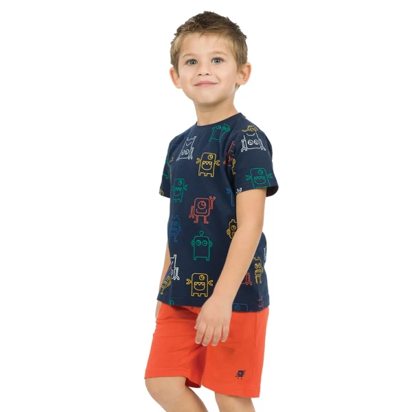 ENERGIERS BEBE BOY SET ORANGE