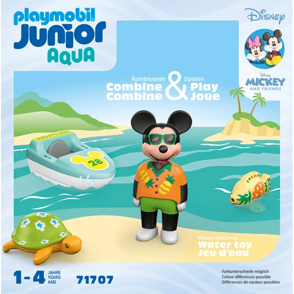 PLAYMOBIL JUNIOR DISNEY AQUA Ο ΜΙΚΥ ΜΑΟΥΣ ΚΑΙ ΤΟ ΚΡΙΣ-ΚΡΑΦΤ ΤΟΥ