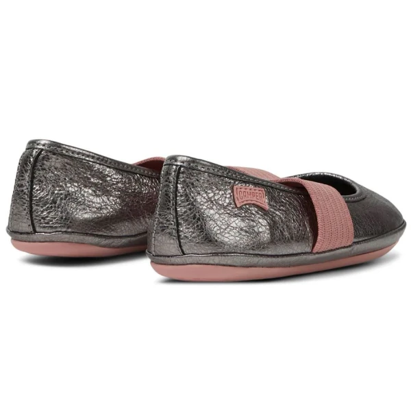 CAMPER KIDS SHOES GIRL No 28-34 BALLERINA SILVER/PINK