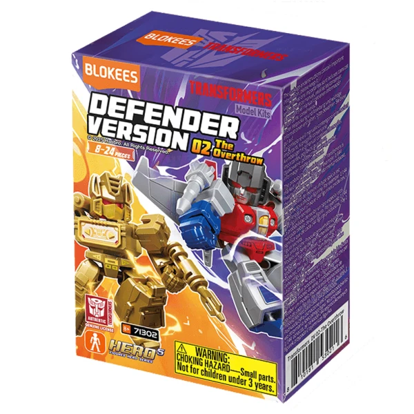BLOKEES BUILDABLE FIGURE TRANSFORMERS DEFENDER SURPRISE