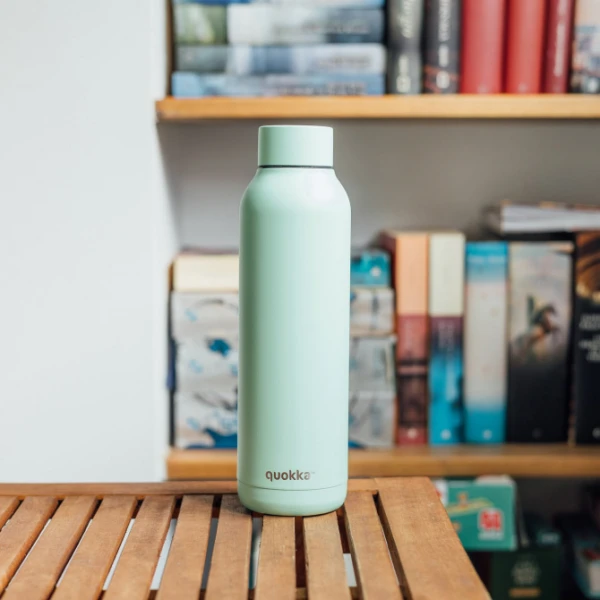 QUOKKA THERMAL STAINLESS STEEL BOTTLE SOLID 630ml - MINT
