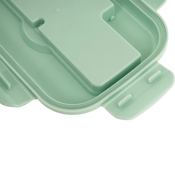 POLO 2026 PLASTIC LUNCH BOX WITH DIVIDER 1100ml VIOLET-LIGHT CYAN
