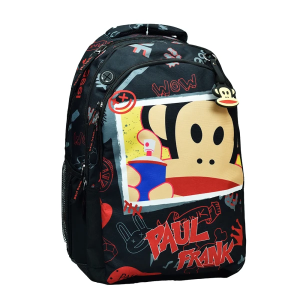 BACK ME UP OVAL BACKPACK PAUL FRANK GRAFFITI