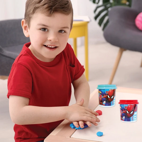 AS SINGLE DOUGH JAR 114g SPIDERMAN EVERGREEN - SEVERAL COLORS